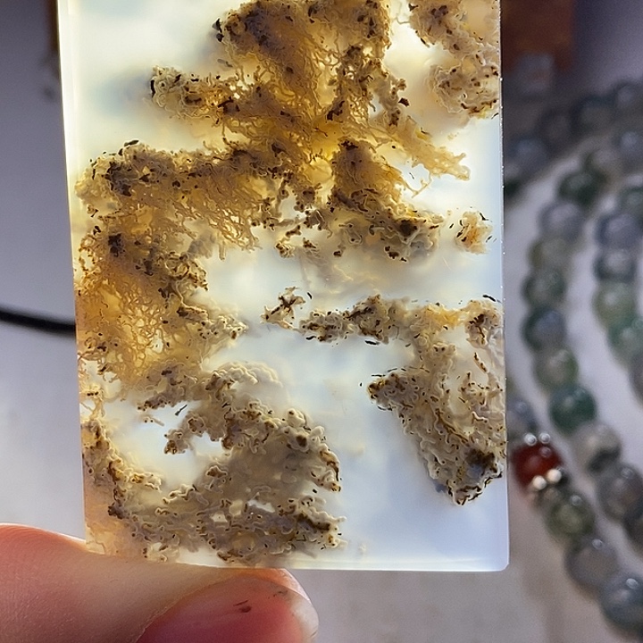 心***成玛瑙/玉髓未镶嵌吊坠(赠链)