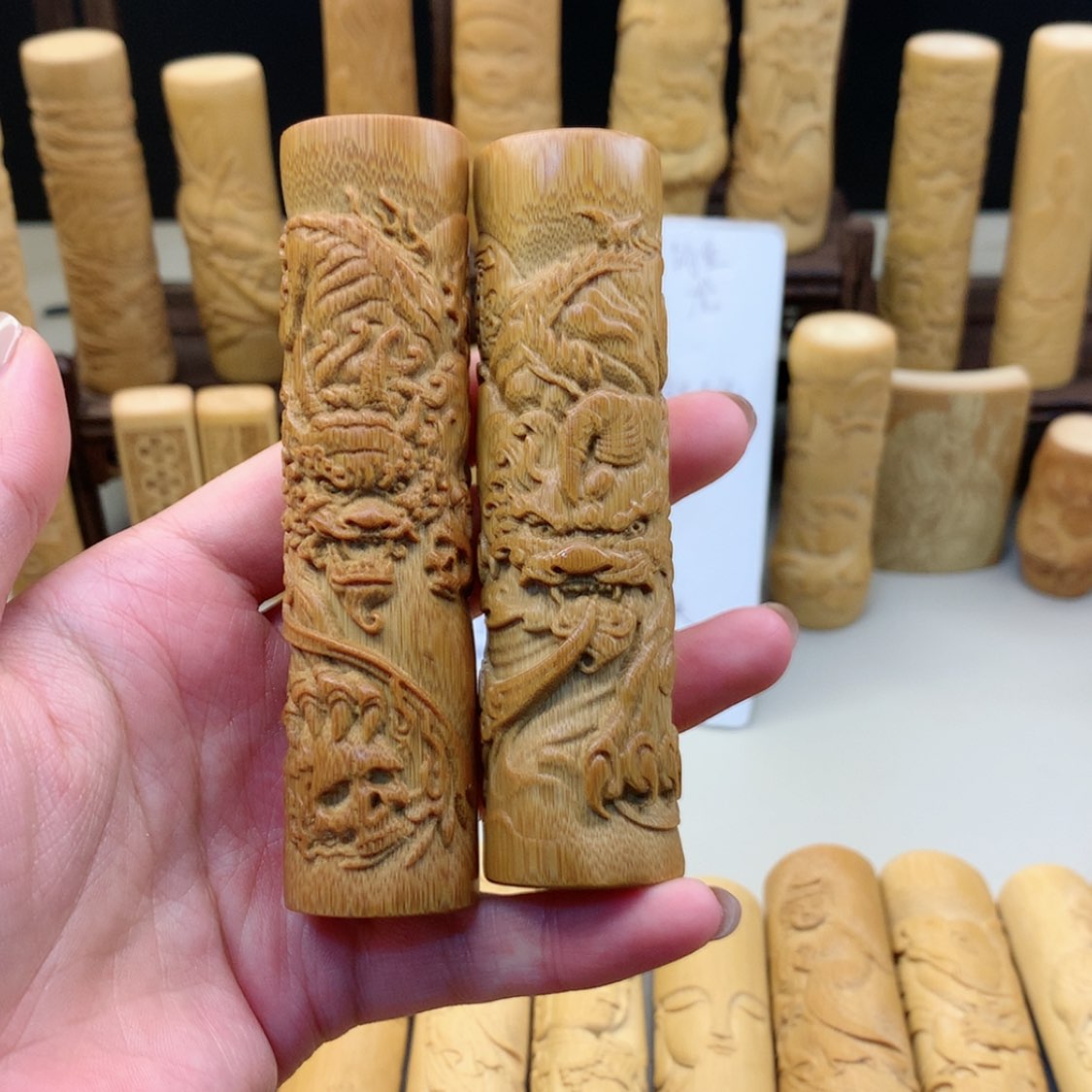 【闪购商品】竹樂**樂实心竹哈哈哈哈哈哈