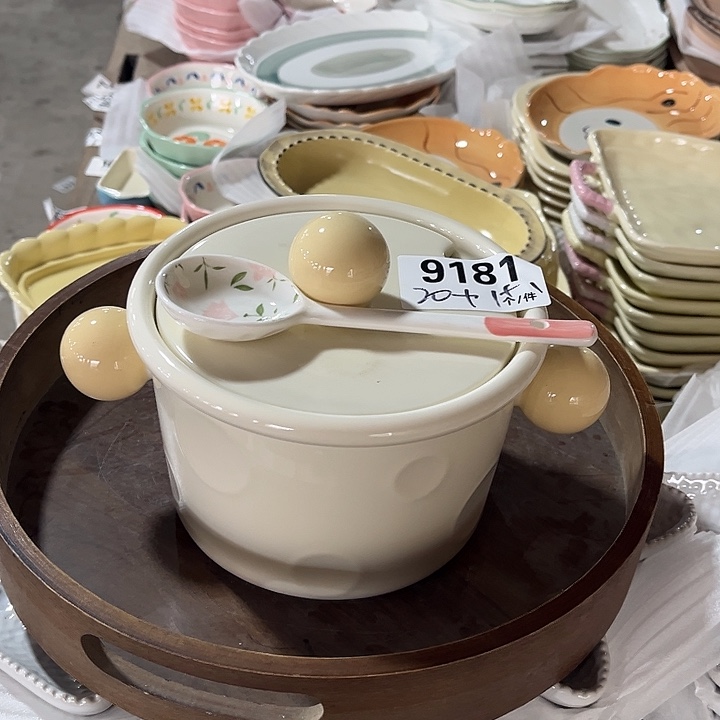 瓷微瑕外贸餐具9181