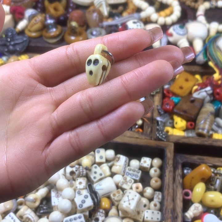 橄榄核手串/手链藏传收获一枚侧挂