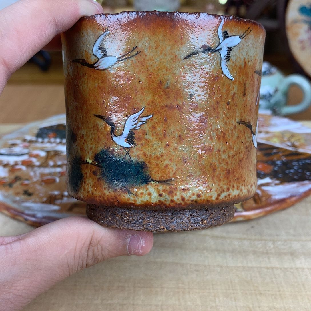 杯景德镇陶瓷手作