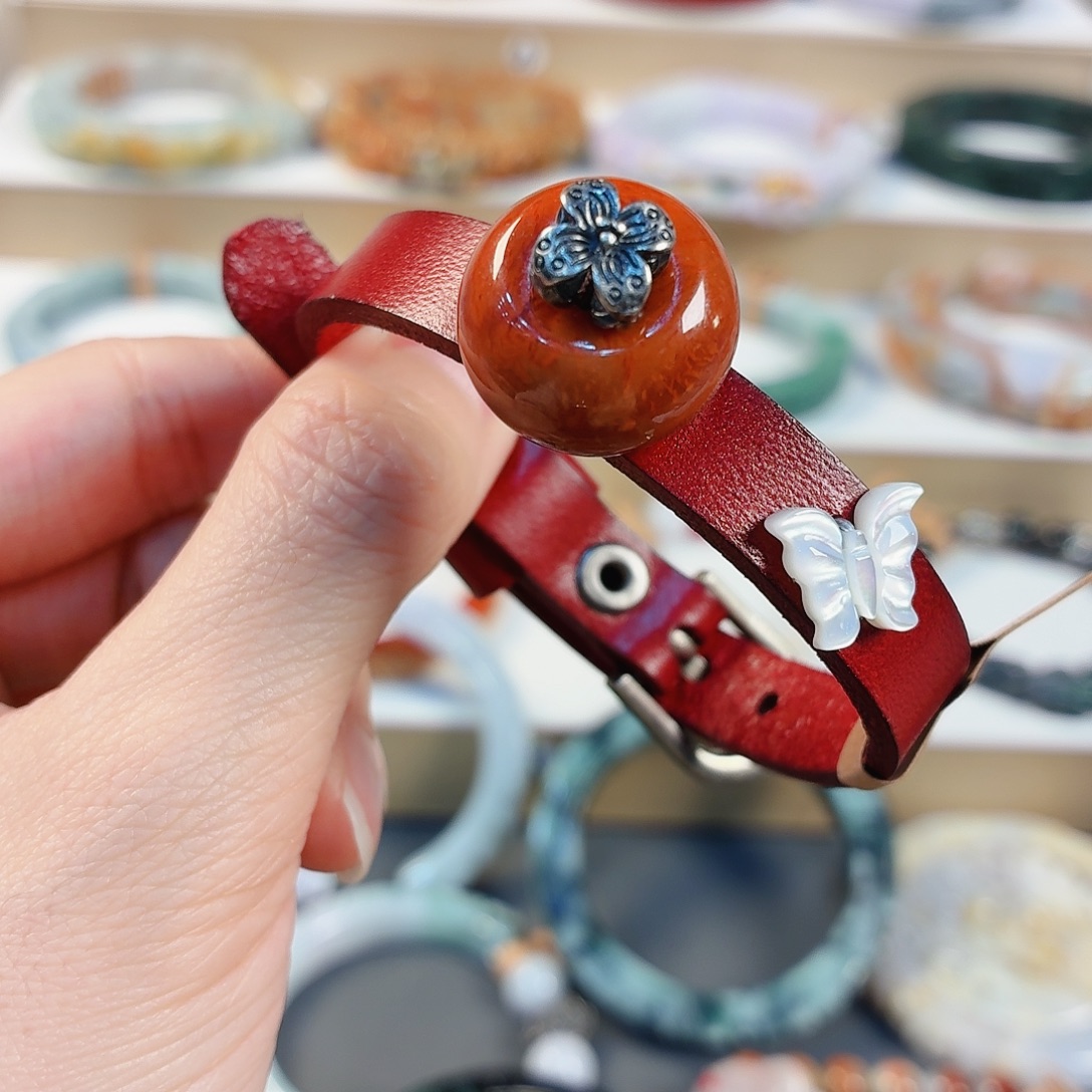 翡翠未镶嵌手链手串