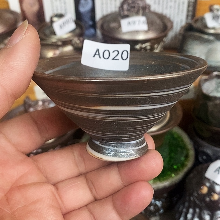 紫砂茶杯柴烧纯手工020
