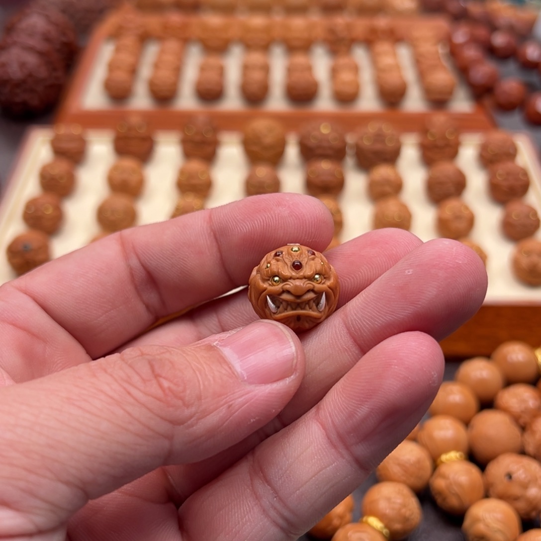 虎***说1.8尺寸镶嵌款银牙恶僧