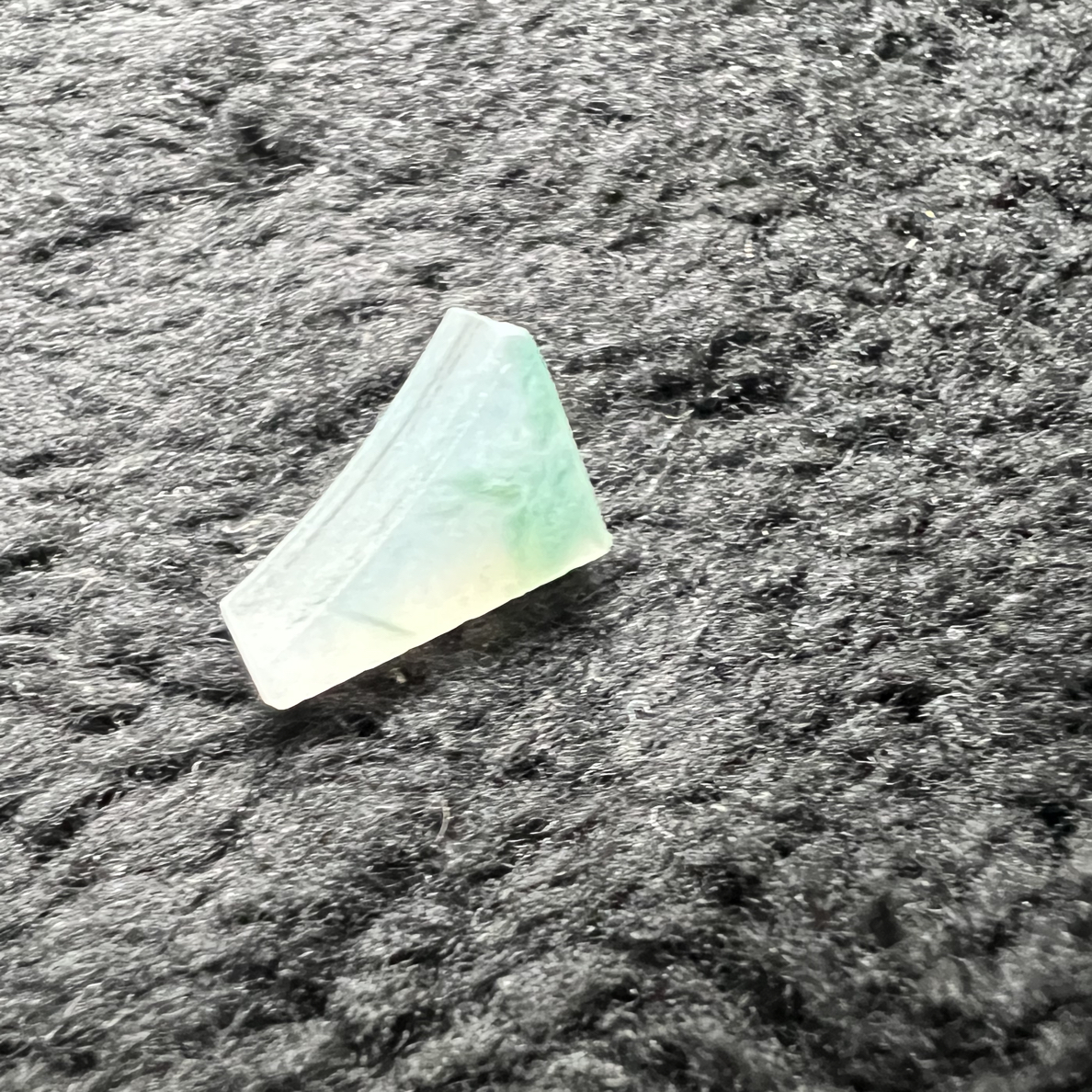 缅甸翡翠A货蓝花料