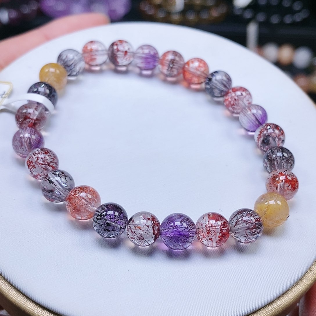 手串未镶嵌水晶超七