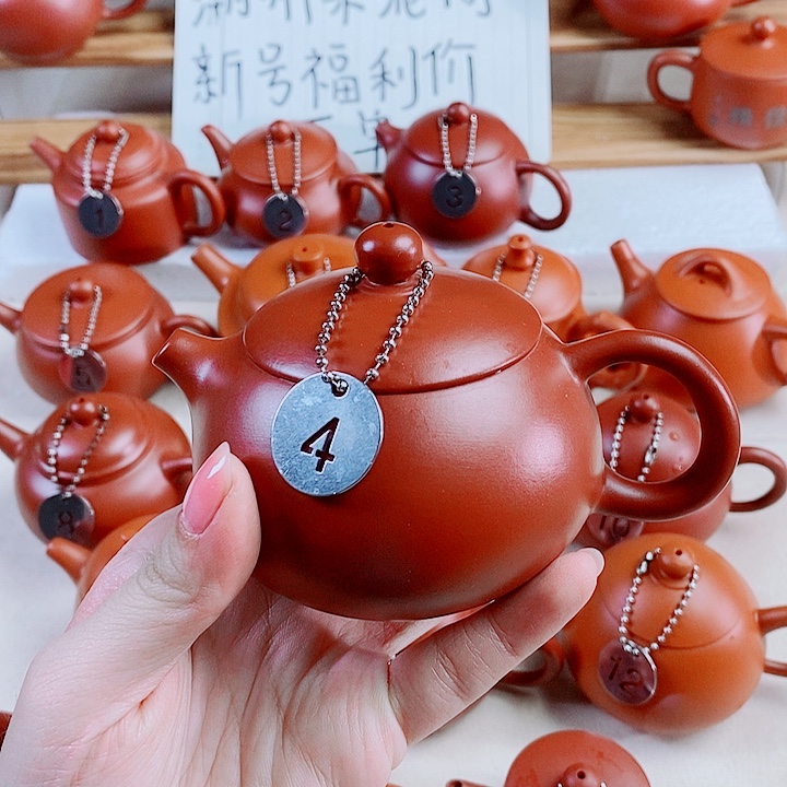 潮州朱泥壶大西施180
