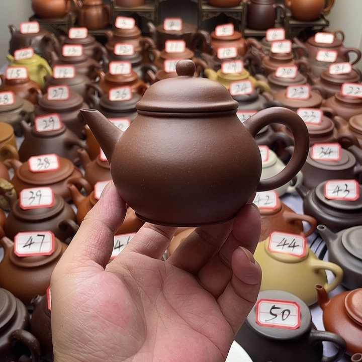 茶壶紫砂微瑕半手工