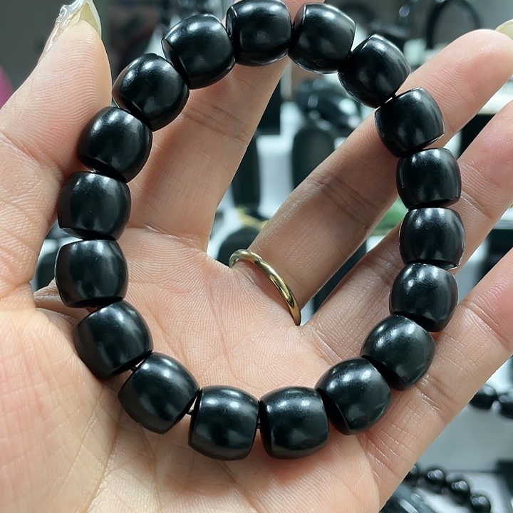 【闪购商品】和田玉（青玉）手链未镶嵌当*