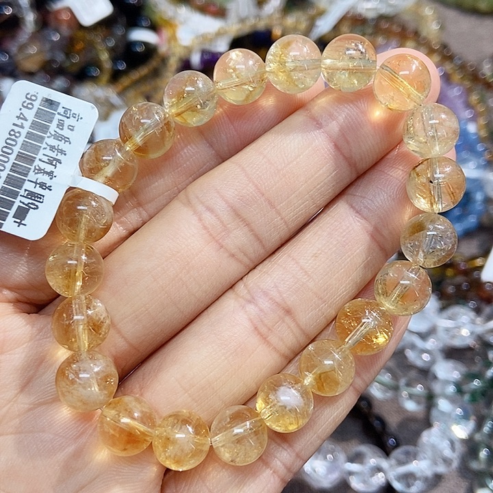 水晶手链未镶嵌黄阿塞9