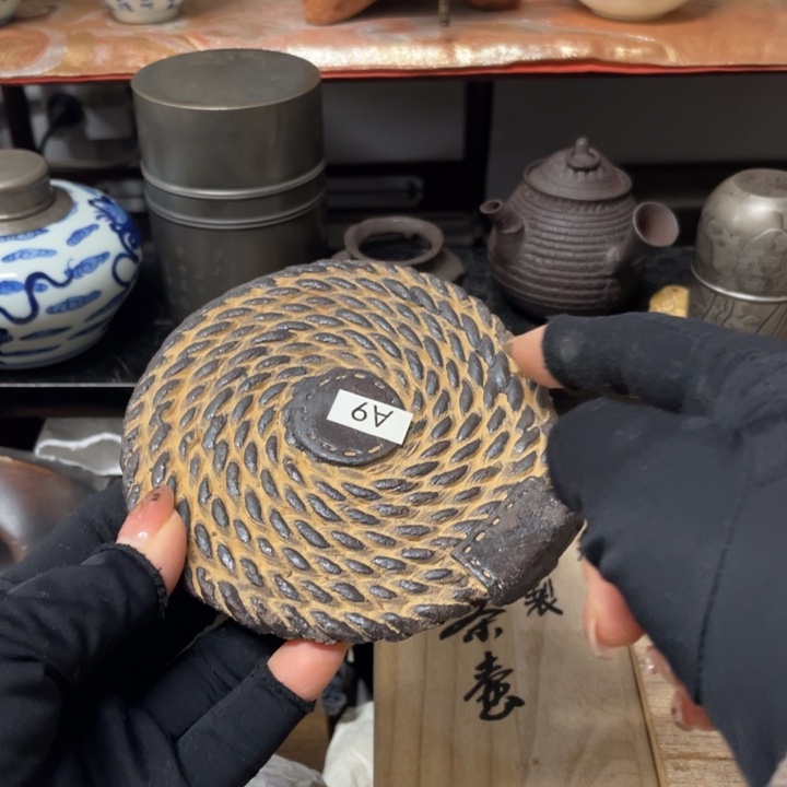 紫砂中古工艺品摆件
