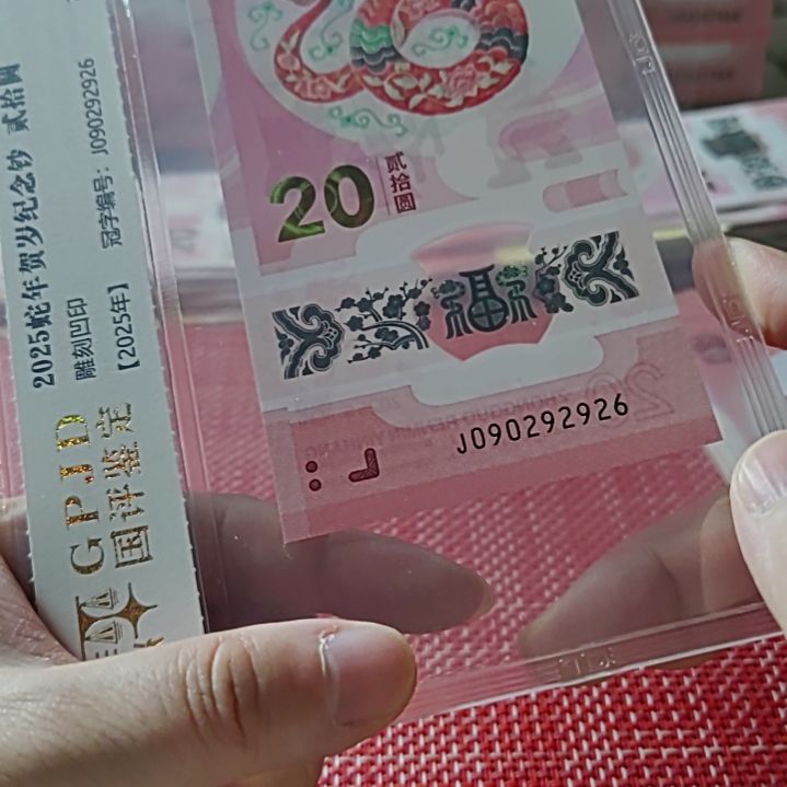 塑料小蛇钞龙珠蛇四击鼓传花90292926评级