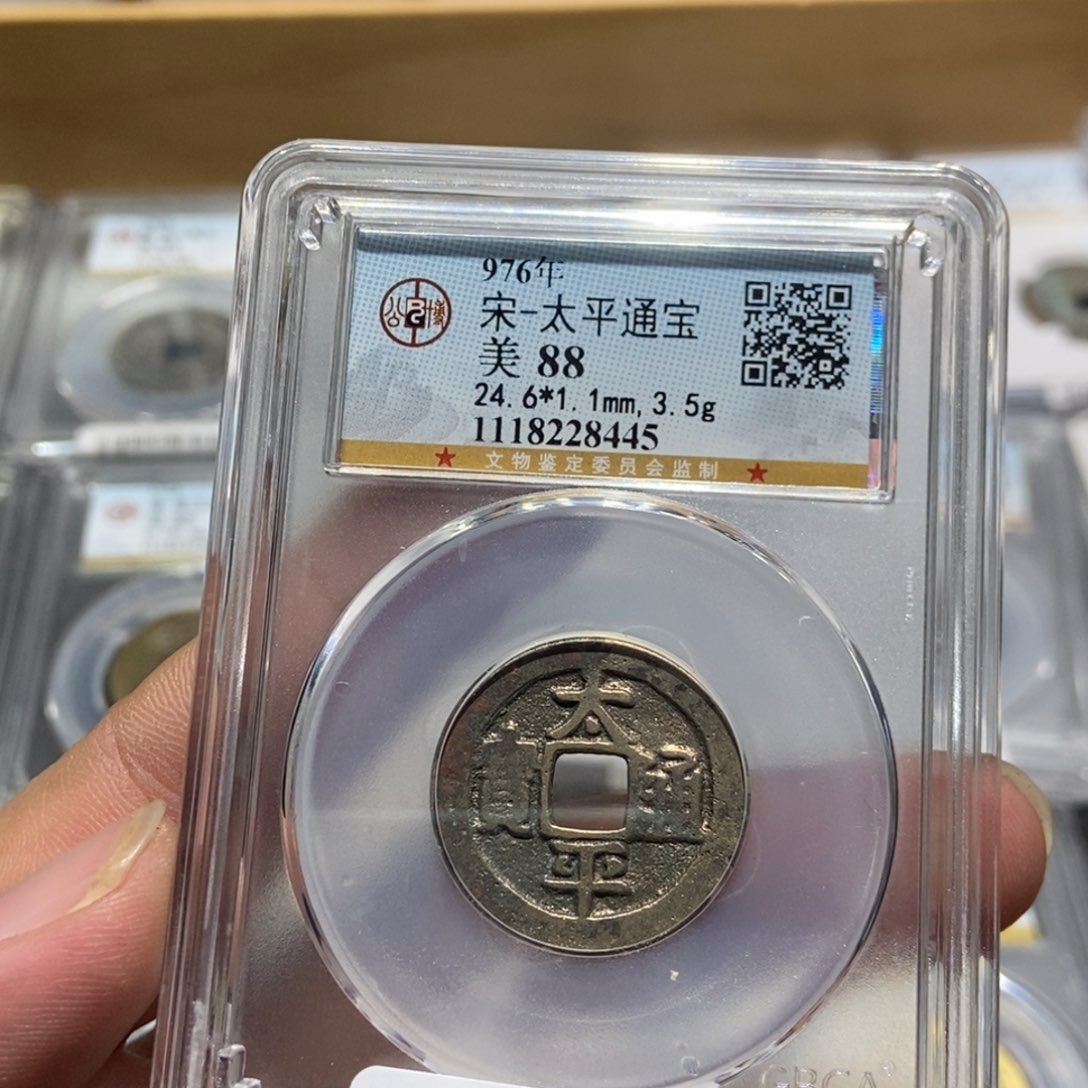 铜大头精选太平通宝8445