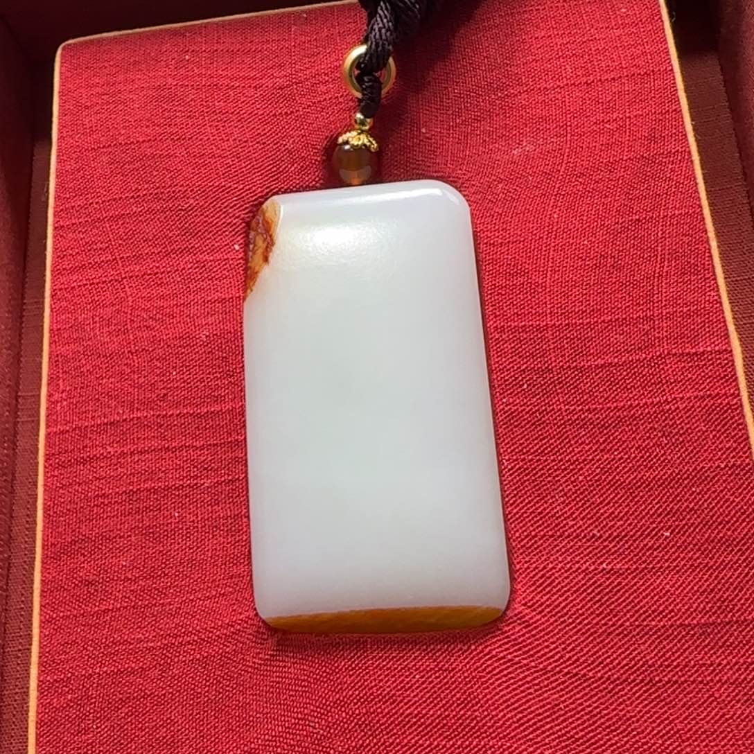 和田玉挂件未镶嵌