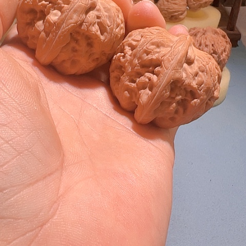 文玩核桃把件元宝42