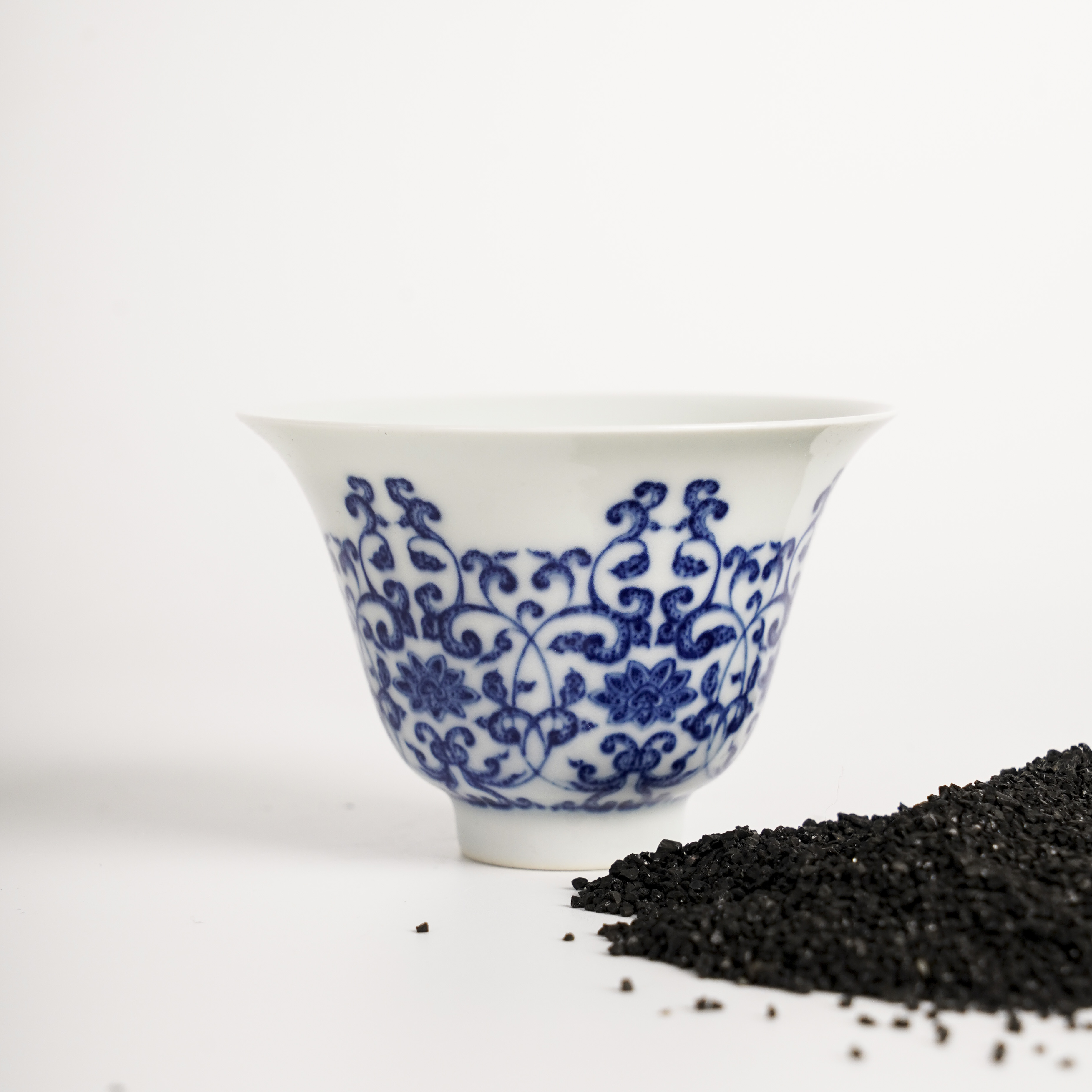 觉山隐窑觉山隐窑福禄连年铃铛杯景德镇陶瓷高端茶具