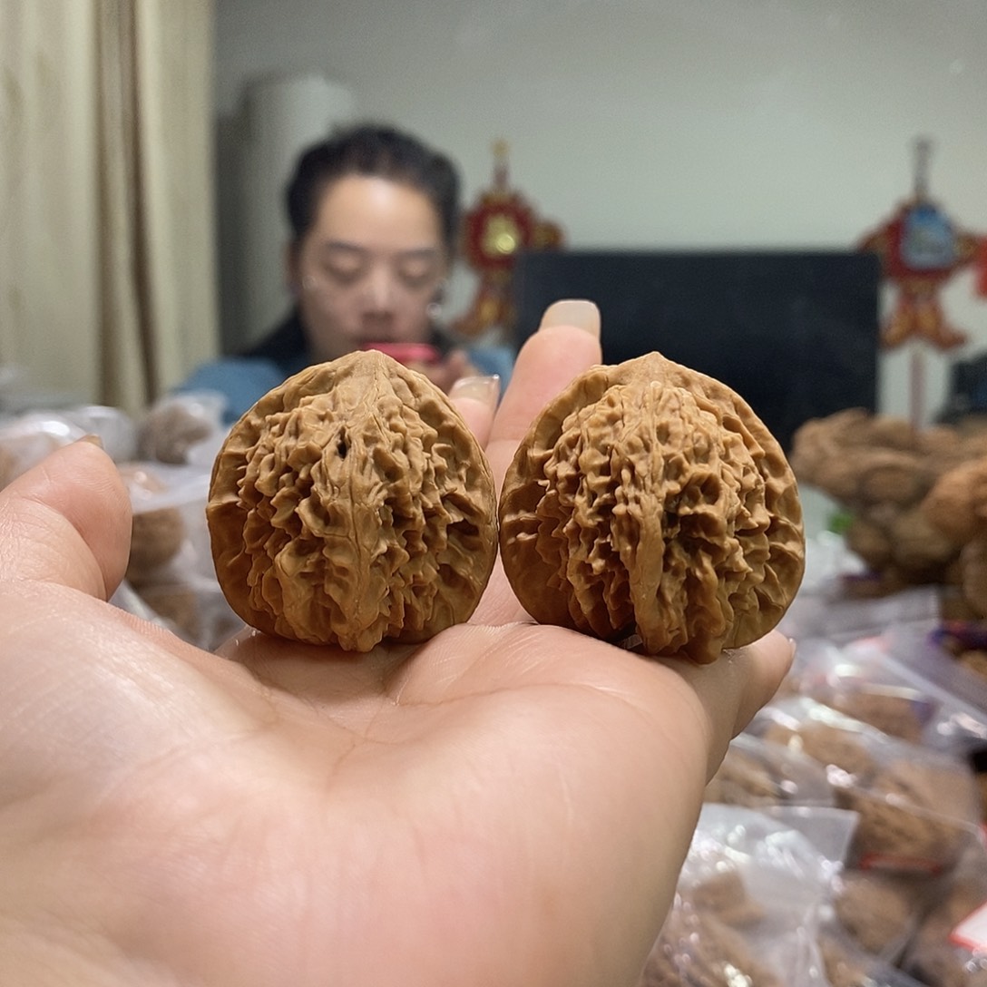 把件文玩核桃37仙人球