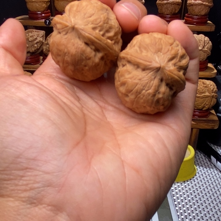 文玩核桃把件将军膀21