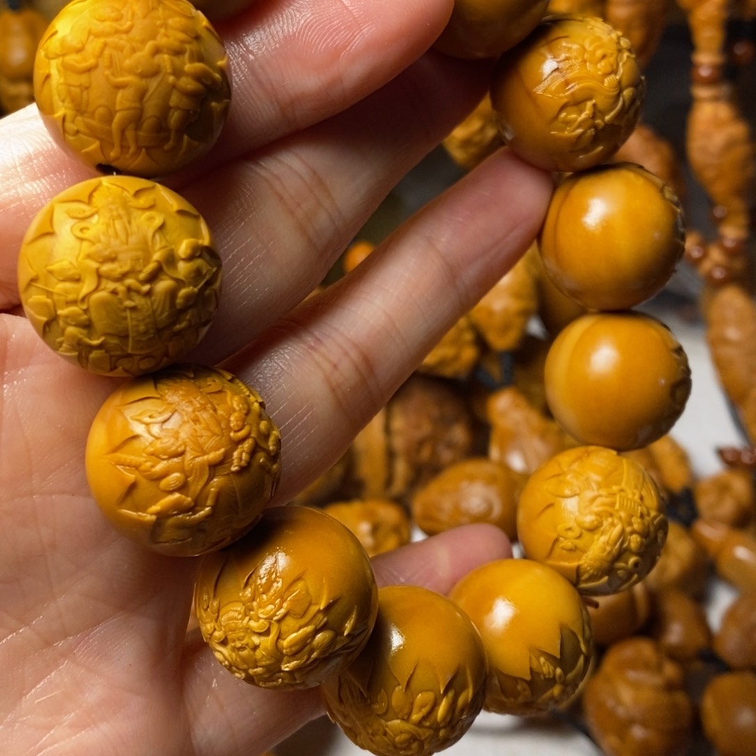 抖****手串/手链橄榄核光珠财弥精品