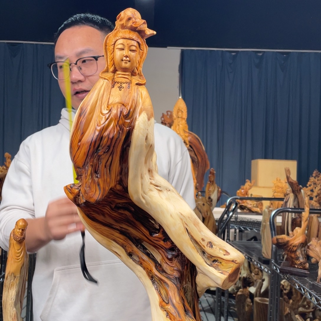柏木（崖柏）随型摆件