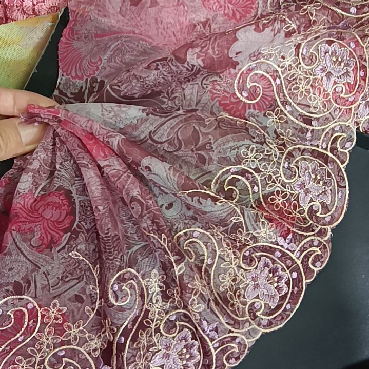 10米刺绣花边辅料装饰品