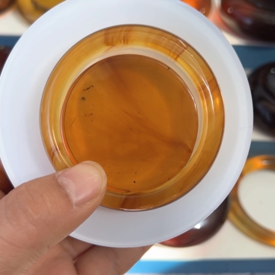 琥珀手镯未镶嵌星**洋