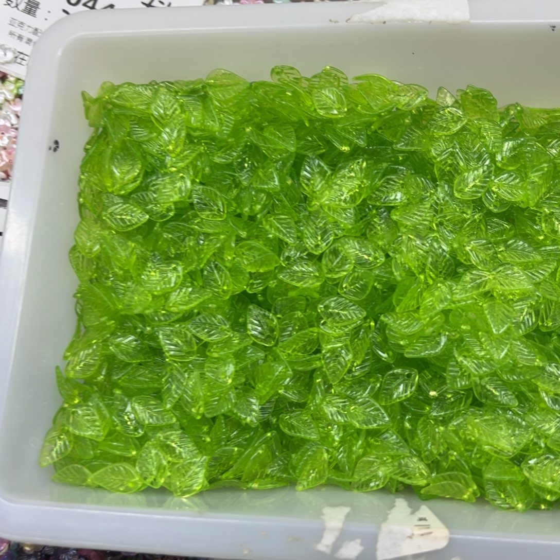 亚克力绿叶半斤13米