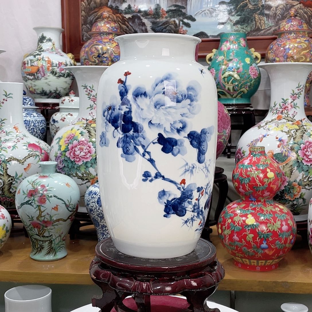 花***少陶摆件景德镇的陶瓷