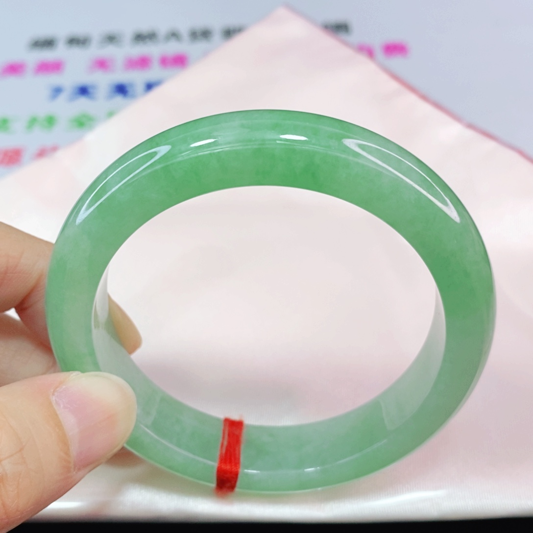 未镶嵌手镯翡翠55.6圈口正圈-新货力推