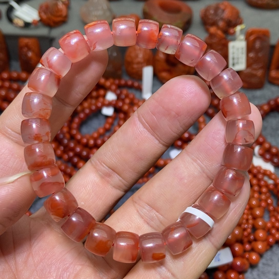 【闪购商品】南红玛瑙手串未镶嵌9+’mm