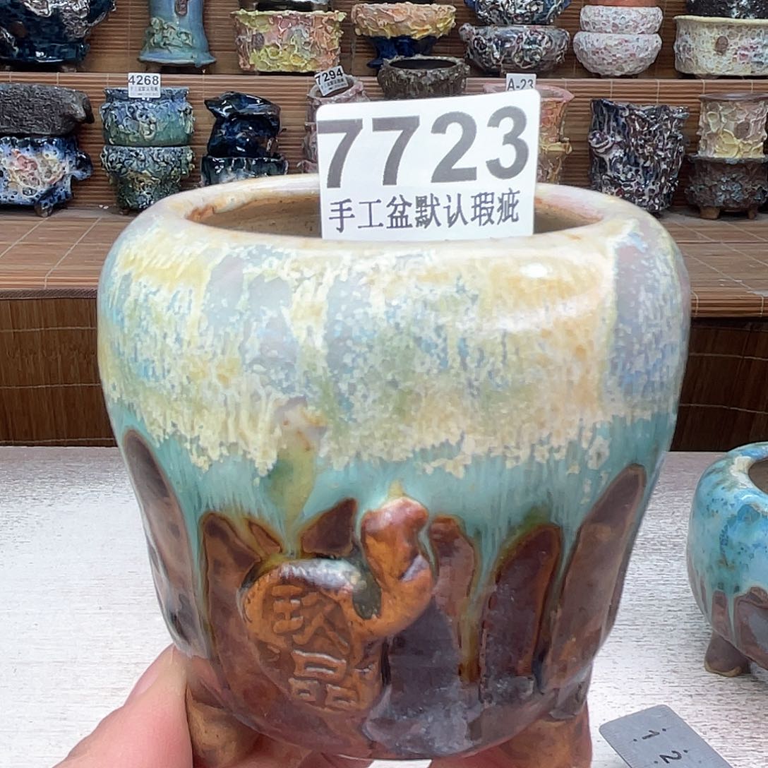 景德镇陶瓷艺术罐，全手工制作