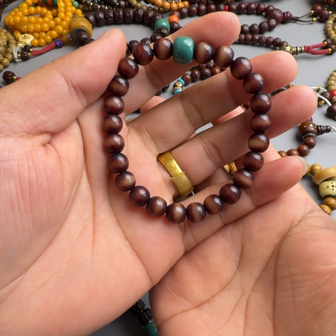 于*白菩提根手串手串手串