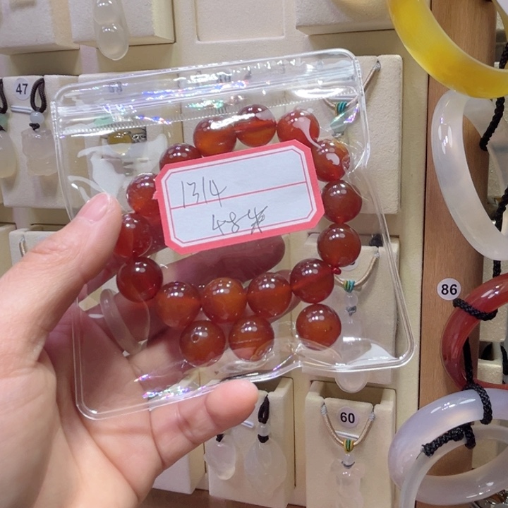 玛瑙/玉髓颈饰未镶嵌①**④