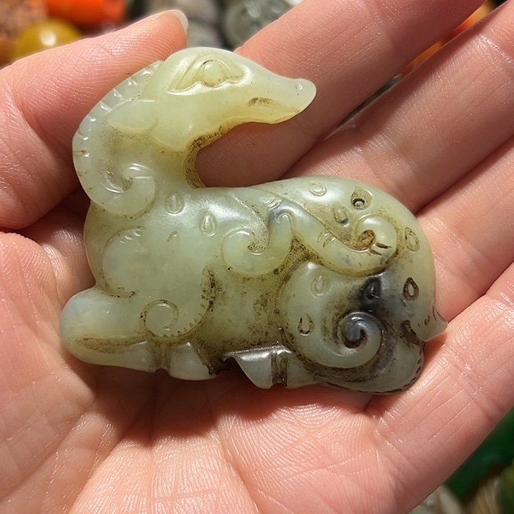 包***象手工艺品琉璃谢谢光临