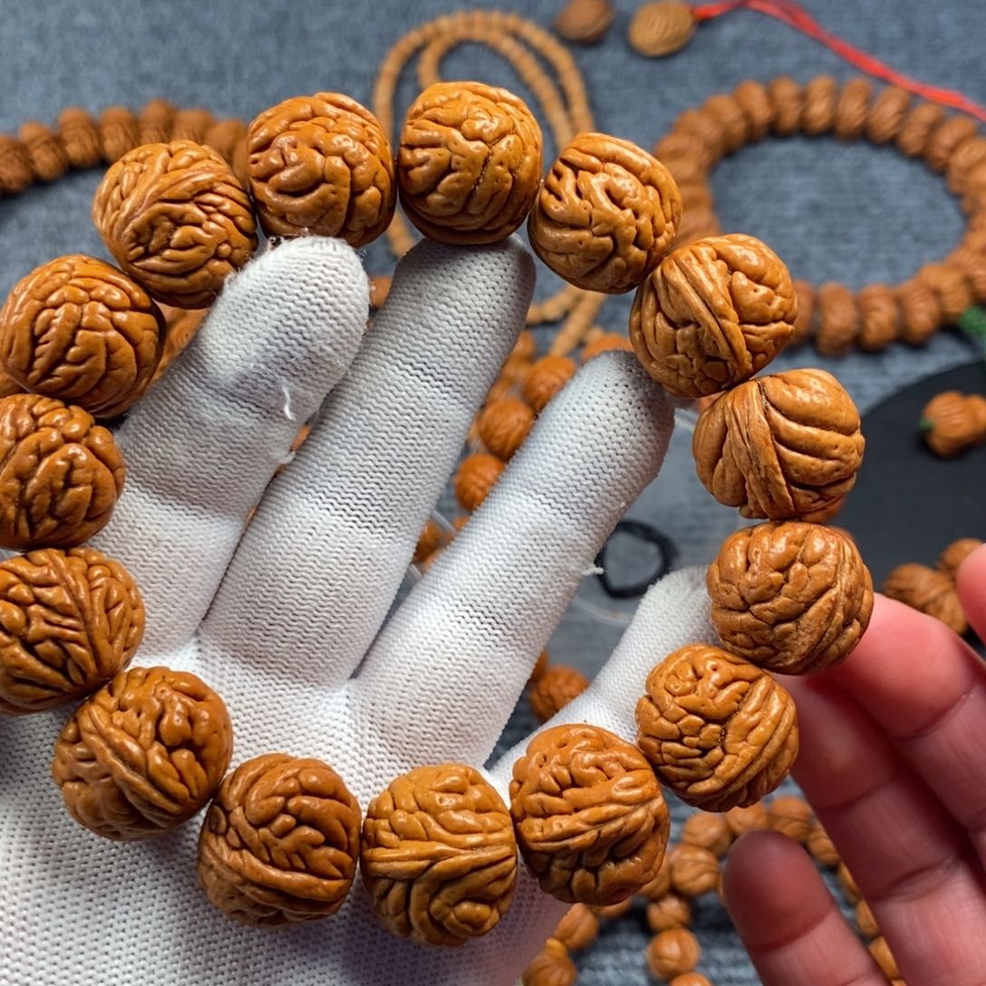 桃核手串5号链接tao he