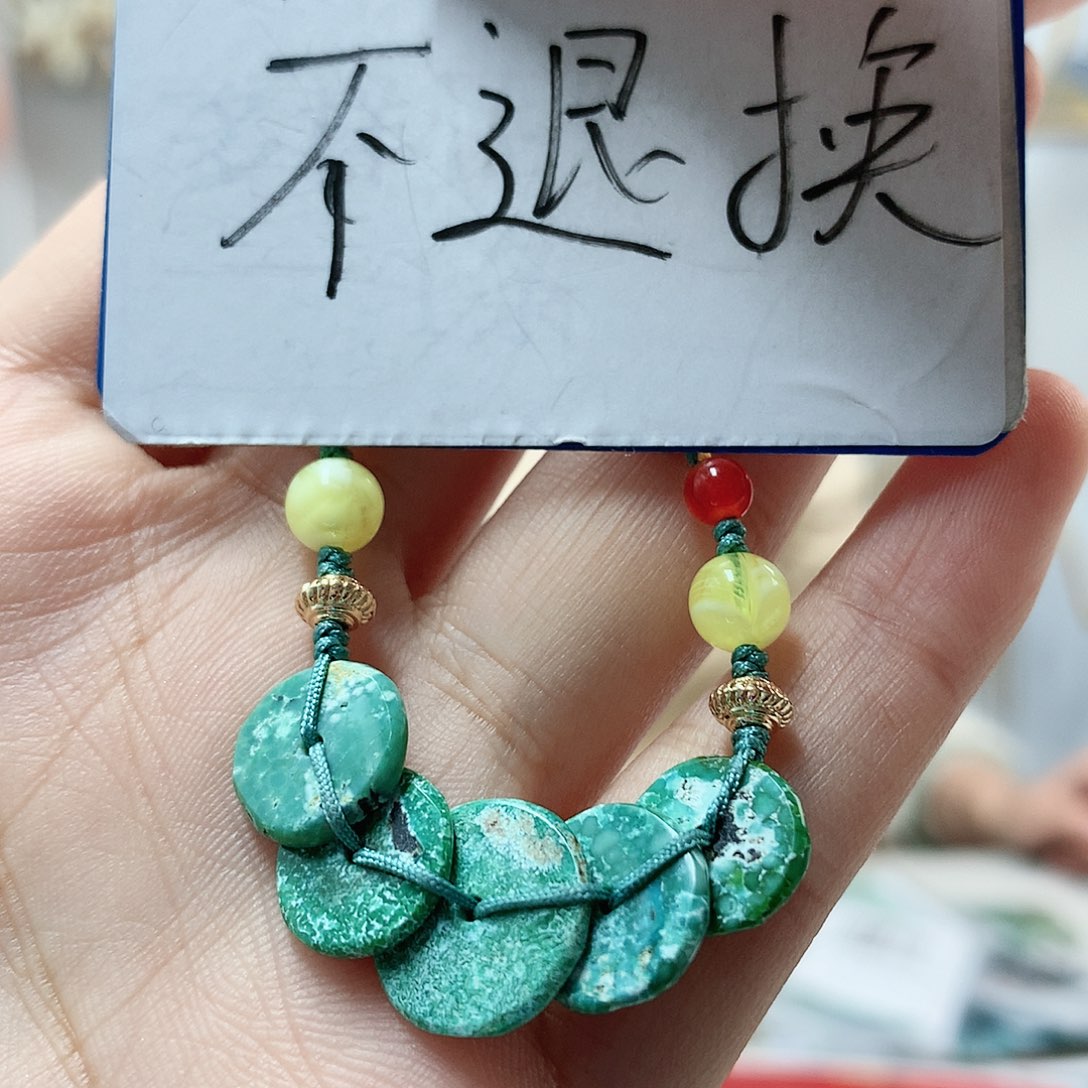 未镶嵌绿松石珠宝奇石