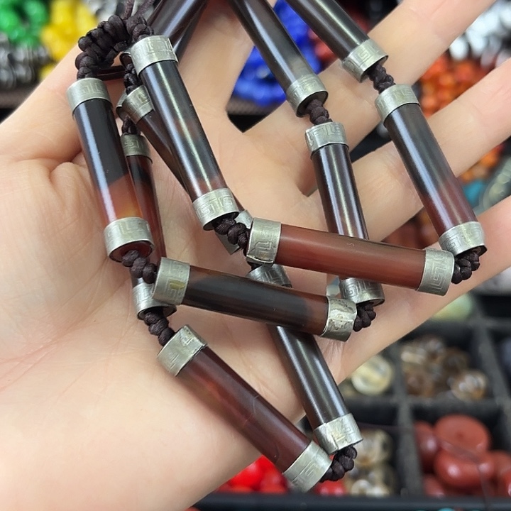 玛瑙/玉髓未镶嵌珠宝半成品梧*