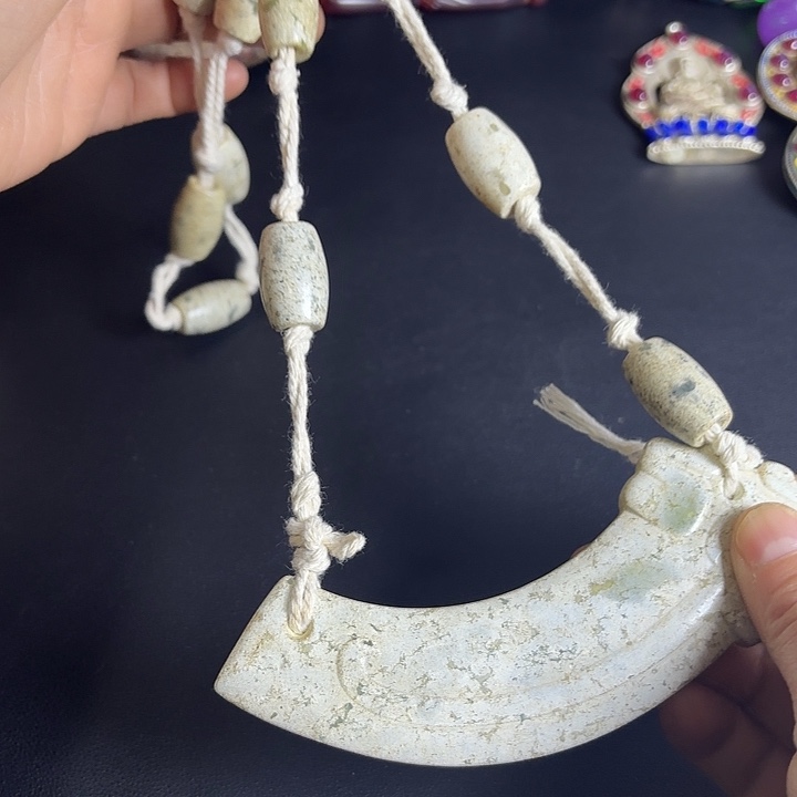 白玉菩提把件一个一个