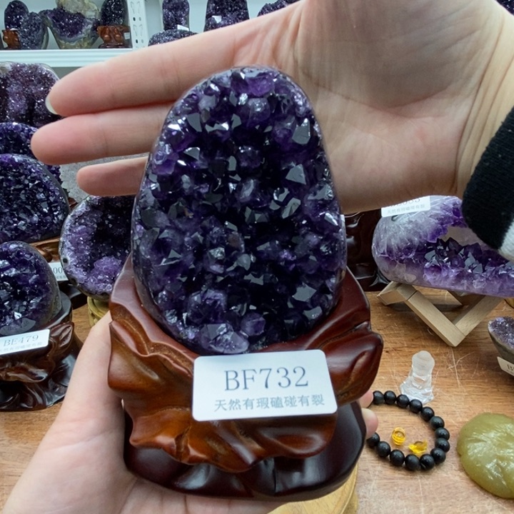 紫晶大型摆件（非配饰）未镶嵌