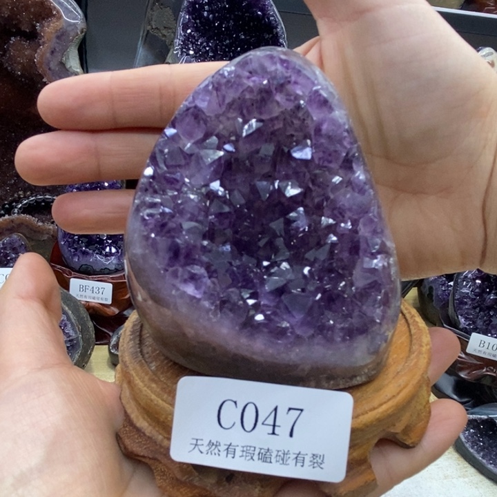 紫晶大型摆件（非配饰）未镶嵌