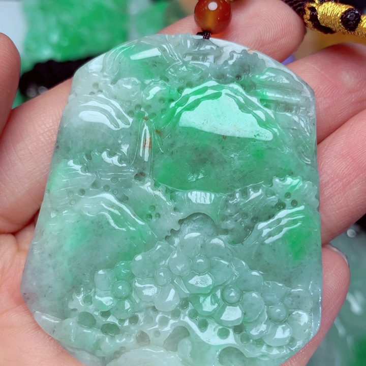 翡翠吊坠(不含链)未镶嵌