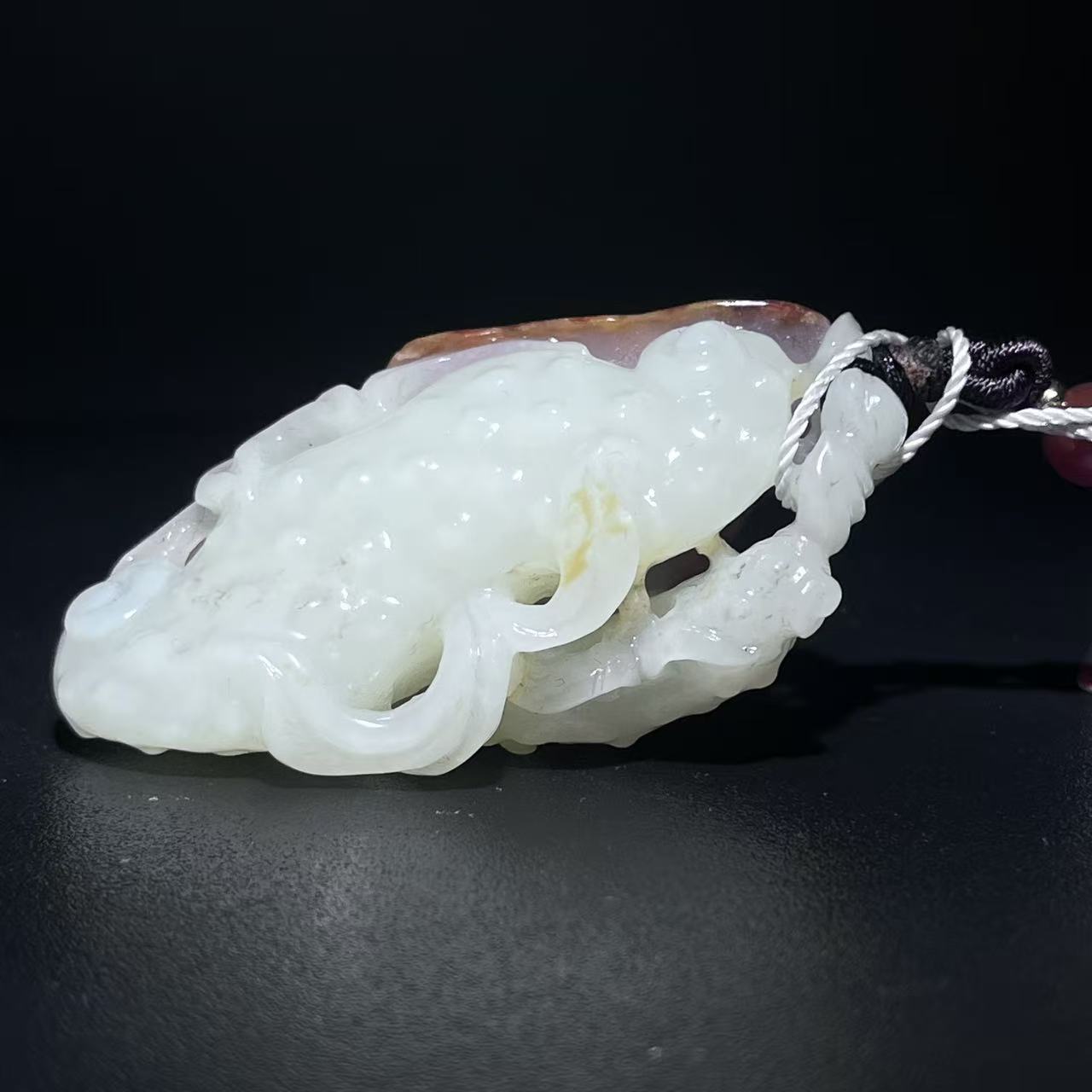 【清代】-和田玉手把件2511290049