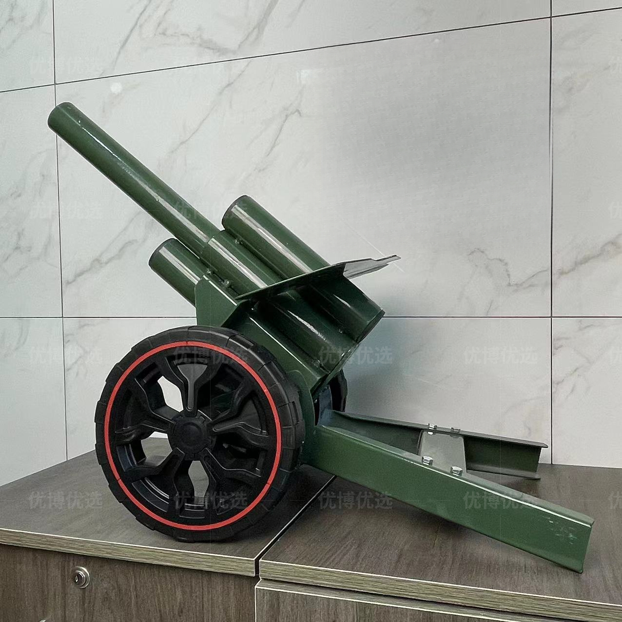 春节意大利炮摆件礼物减震放炮玩具回膛神器过年新年手工