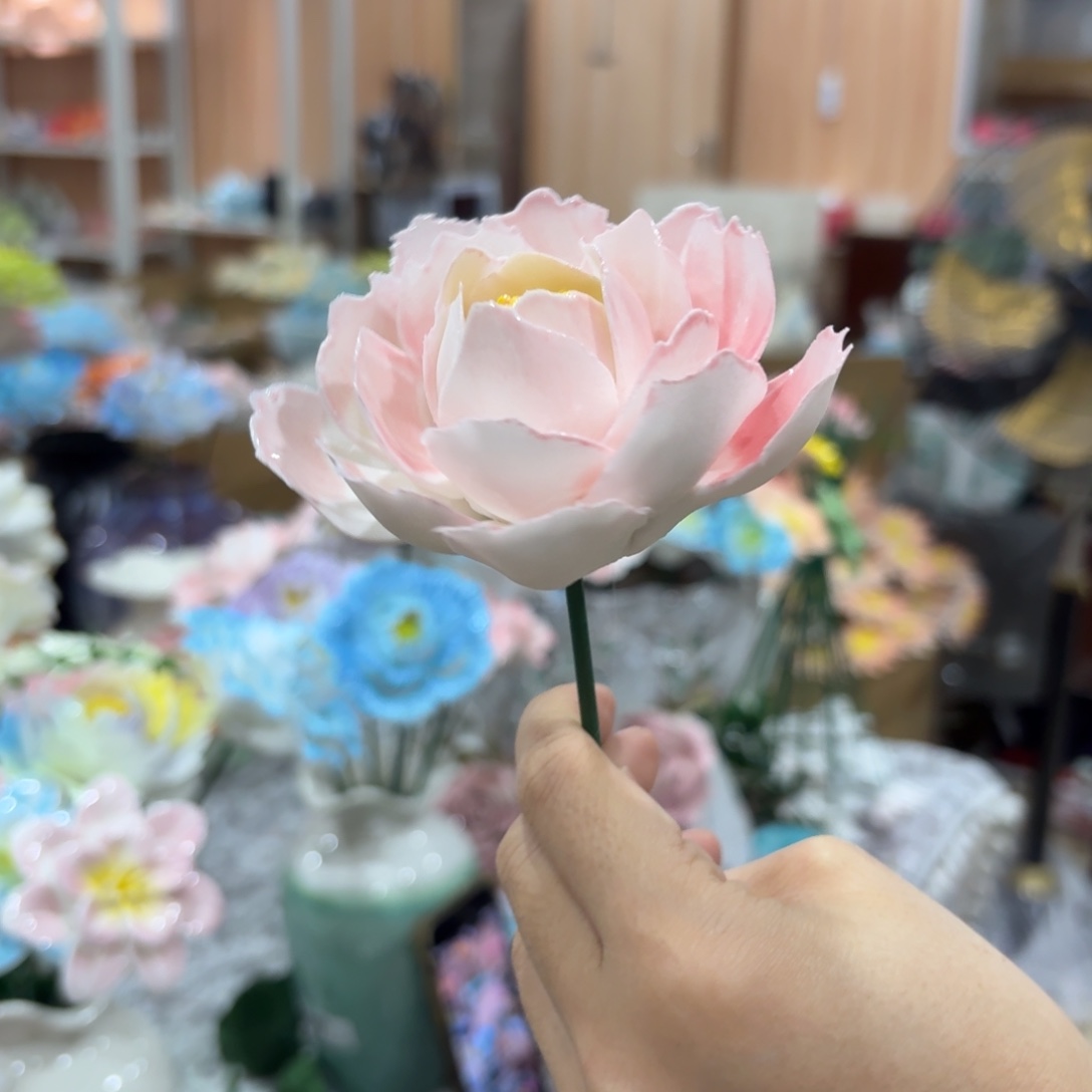 陶瓷花，20发货，退款拉黑