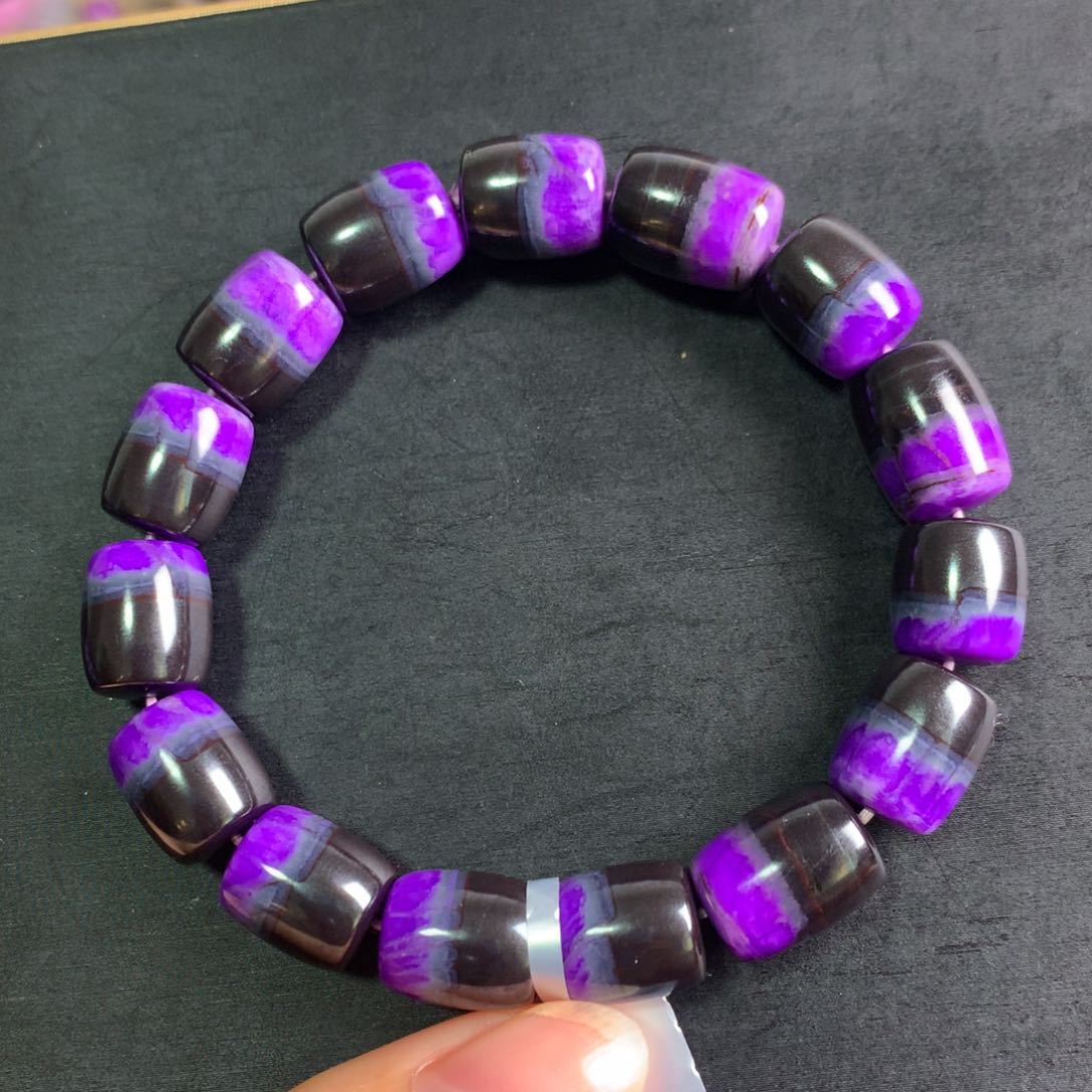 未镶嵌苏纪石（舒俱来）铁皮樱花手串