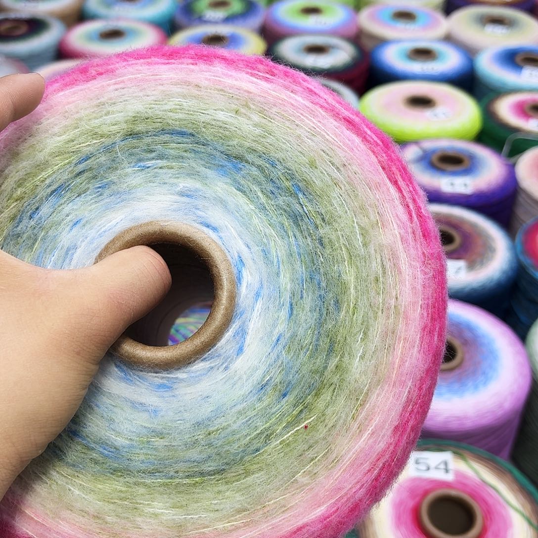 马海毛外粉五股五年