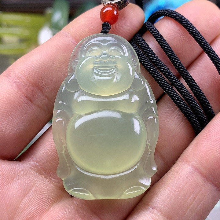 蛇纹石玉挂坠未镶嵌