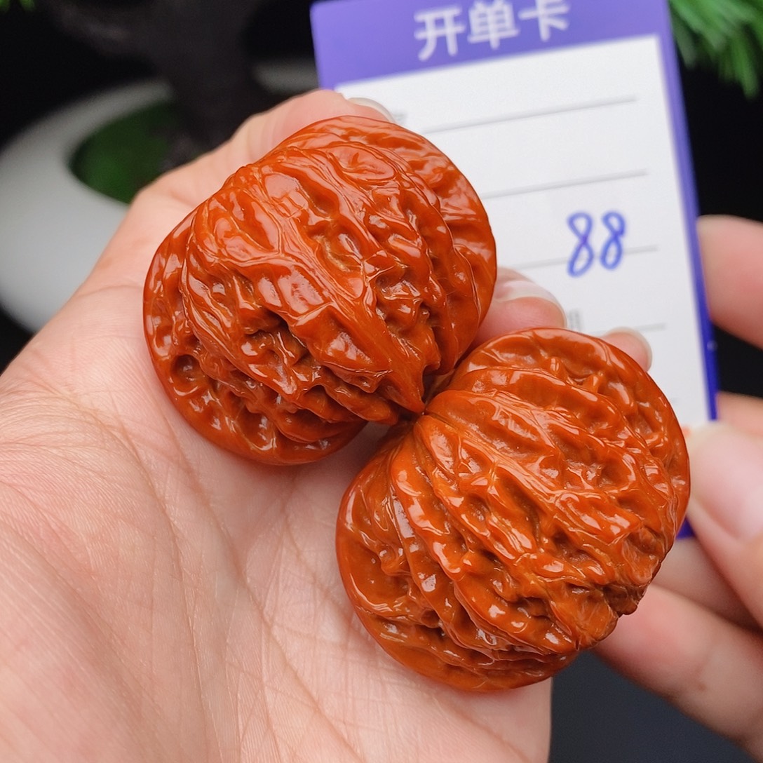 把件文玩核桃41磨盘88