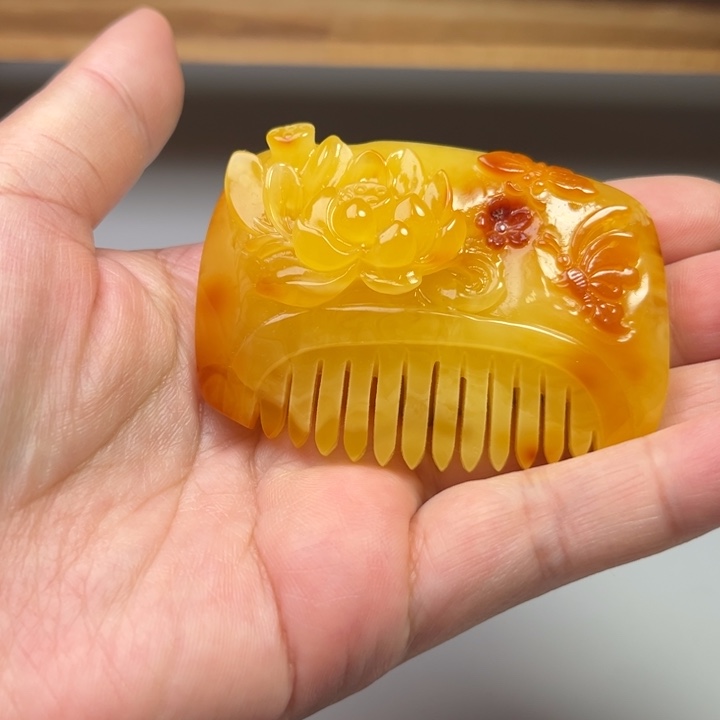 琥珀颈饰未镶嵌琥珀蜜蜡