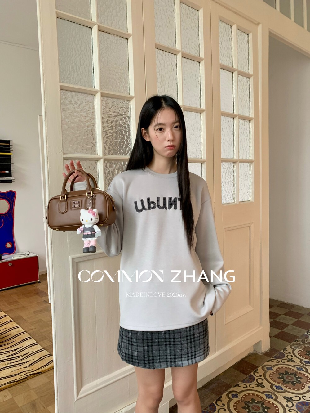 十三行CZ-冬季福秒圆领字母印花卫衣#40075